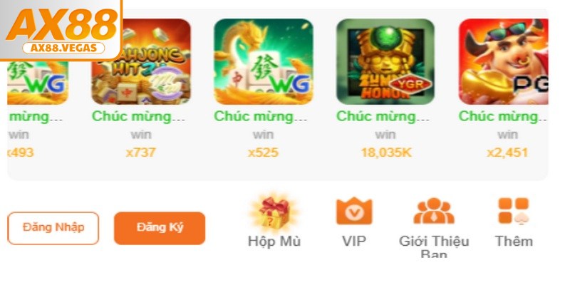 Các chuyên mục nổi bật trong kho trò chơi tại AX88