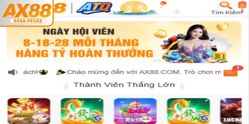 Giới thiệu AX88 cho thấy đây là nhà cái mới, nhanh chóng có chỗ đứng vững chắc