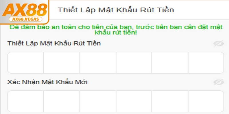 Các bước rút tiền AX88 đơn giản, nhanh gọn cho bet thủ