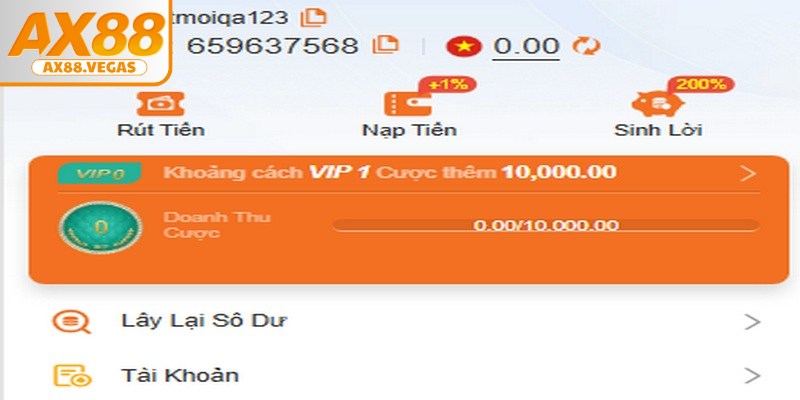 Những lưu ý quan trọng khi rút tiền tại nhà cái AX88